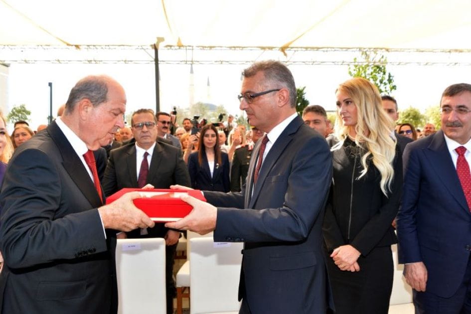 Туфан Эрхюрман официально вступил в должность президента ТРСК