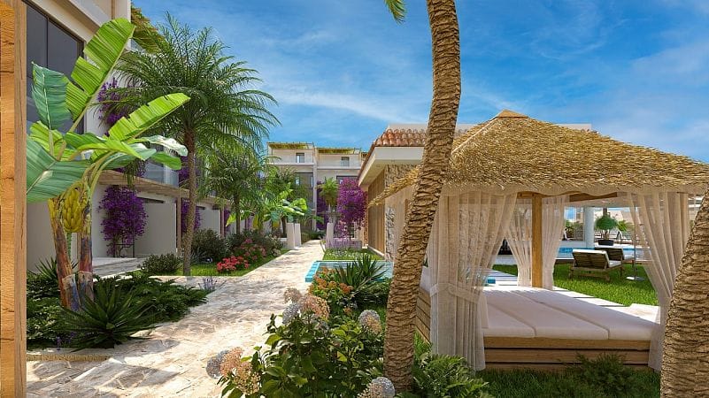 Квартира-студия 35 м² в престижном комплексе  в 200 метрах от пляжа - фото № 5