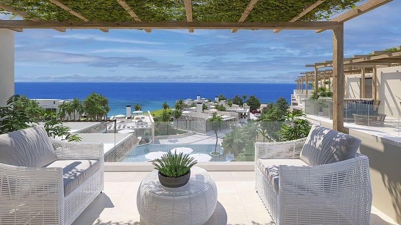 2-комнатный пентхаус 60 м² + 25 м² терраса на крыше в 200 метрах от пляжа - фото № 8