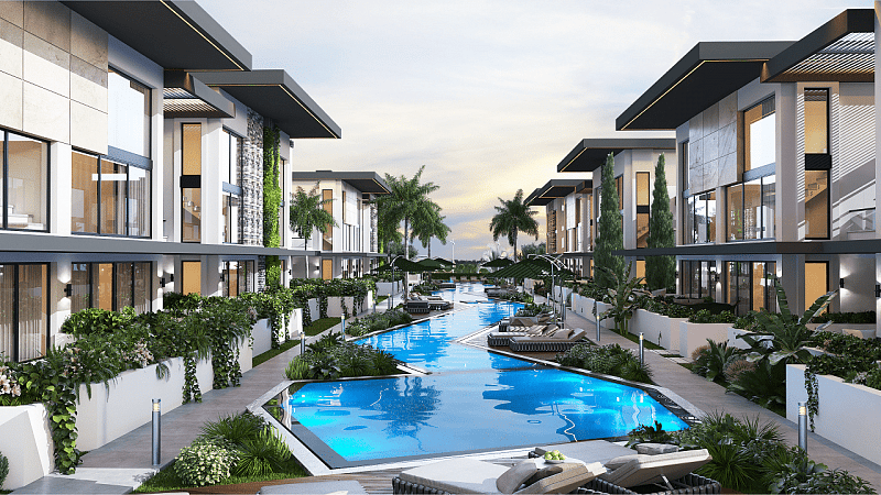 3-комнатные апартаменты 150 м² с большой террасой 45 м² в 5 минутах от пляжа - фото № 4