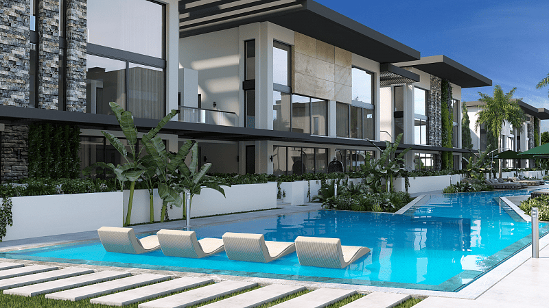 3-комнатные апартаменты 150 м² с большой террасой 45 м² в 5 минутах от пляжа - фото № 5