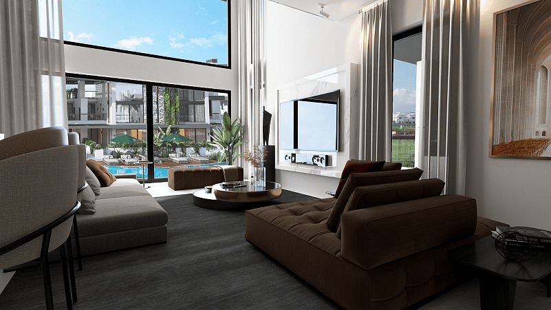 3-комнатные апартаменты 150 м² с большой террасой 45 м² в 5 минутах от пляжа - фото № 14