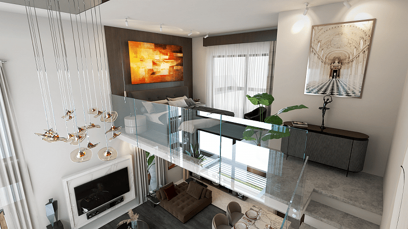 3-комнатные апартаменты 150 м² с большой террасой 45 м² в 5 минутах от пляжа - фото № 19