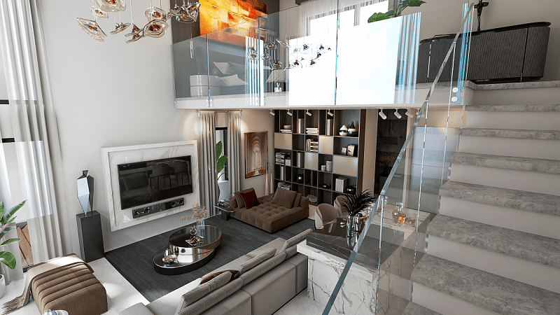 3-комнатные апартаменты 150 м² с большой террасой 45 м² в 5 минутах от пляжа - фото № 20