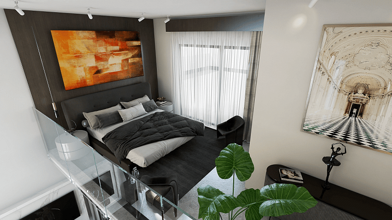 3-комнатные апартаменты 150 м² с большой террасой 45 м² в 5 минутах от пляжа - фото № 22