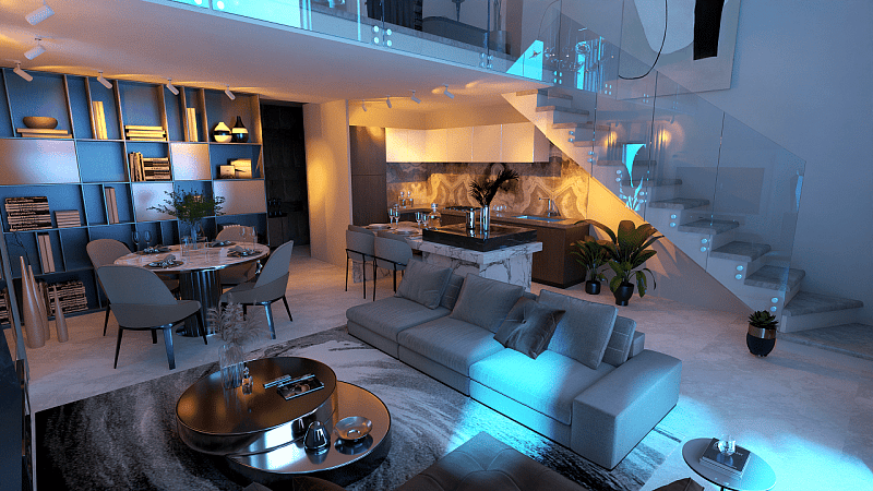 3-комнатные апартаменты 150 м² с большой террасой 45 м² в 5 минутах от пляжа - фото № 26