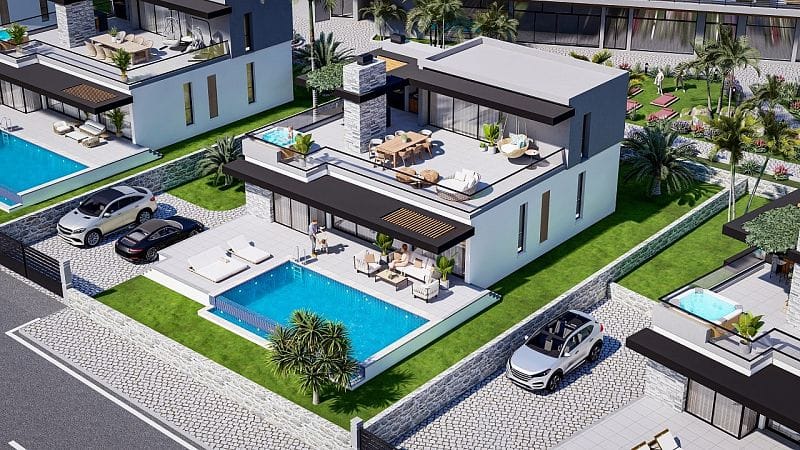 2-комнатные апартаменты 69 м² + 12 м² участка земли в 10 минутах от пляжа - фото № 8