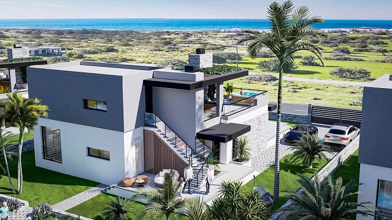 2-комнатные апартаменты 69 м² + 12 м² участка земли в 10 минутах от пляжа - фото № 12