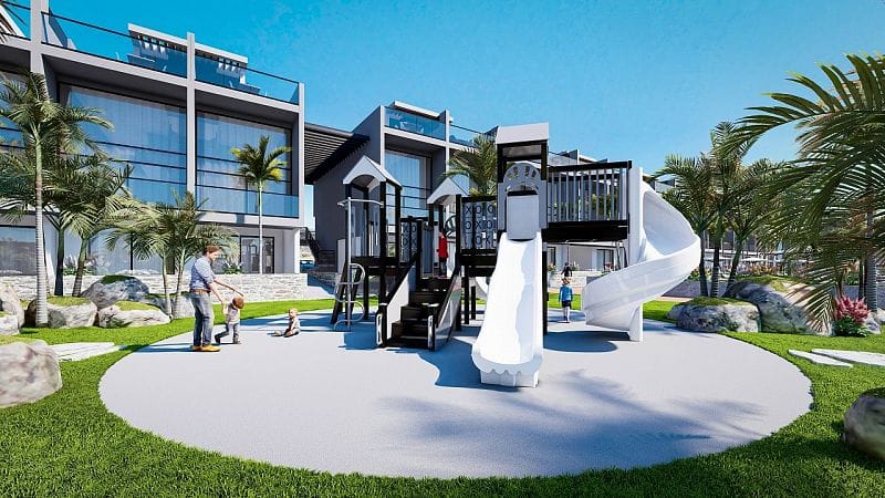 2-комнатные апартаменты 69 м² + 12 м² участка земли в 10 минутах от пляжа - фото № 23