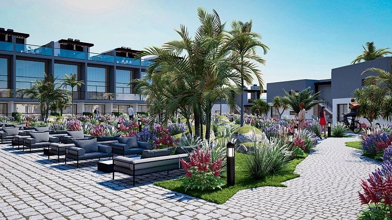 2-комнатные апартаменты 69 м² + 12 м² участка земли в 10 минутах от пляжа - фото № 30