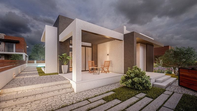 3-комнатное бунгало 120м2 в красивом и тихом месте - фото № 4