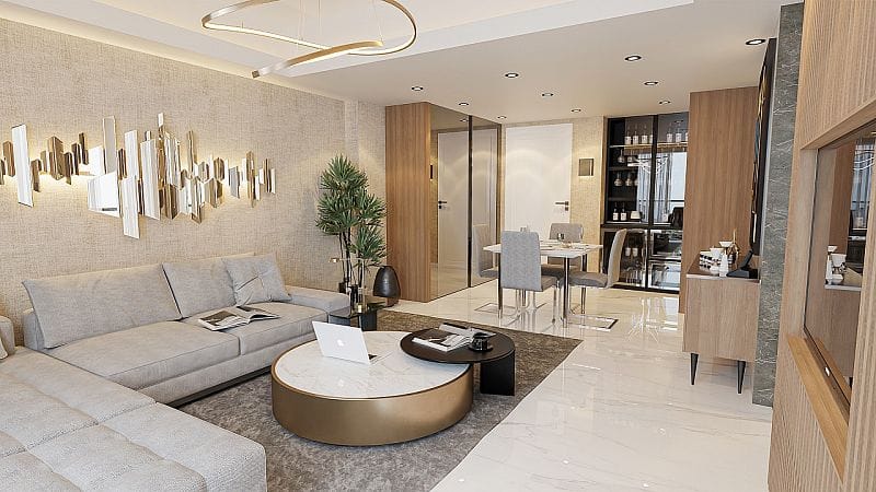 2-х комнатные апартаменты 80,82м² в роскошном современном комплексе рядом с Лонг-Бич - фото № 15