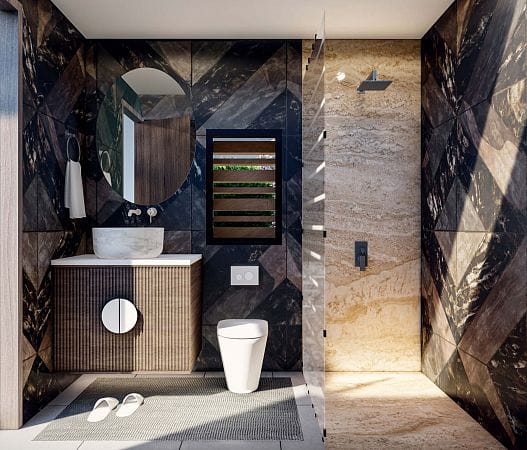Студия 40м2 с садом 14м2 и террасой 14м2 - фото № 13