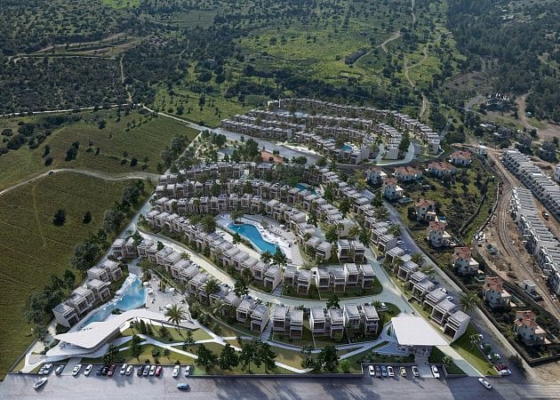 Студия 45 м2 с палисадником в новом и современном комплексе в Эсентепе - фото № 22