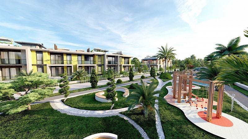 2-комнатные апартаменты 49 м² с террасой на крыше в уютном комплексе в Алсанджаке - фото № 13