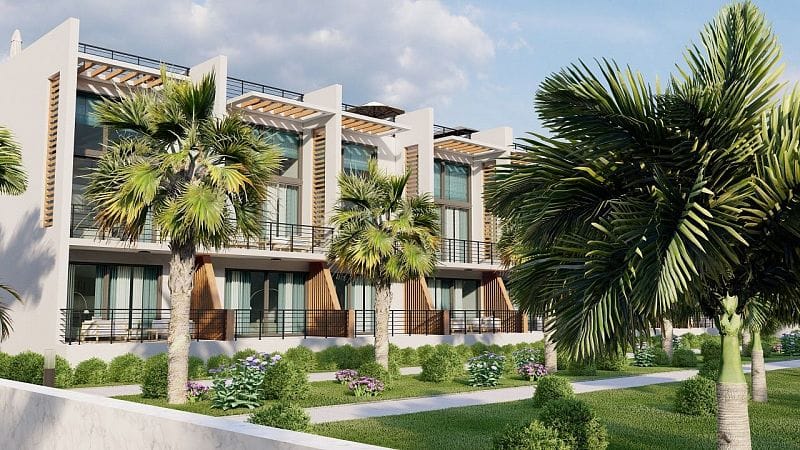 Двухкомнатная квартира 60 м2 в красивом комплексе в 500 метрах от моря - фото № 19