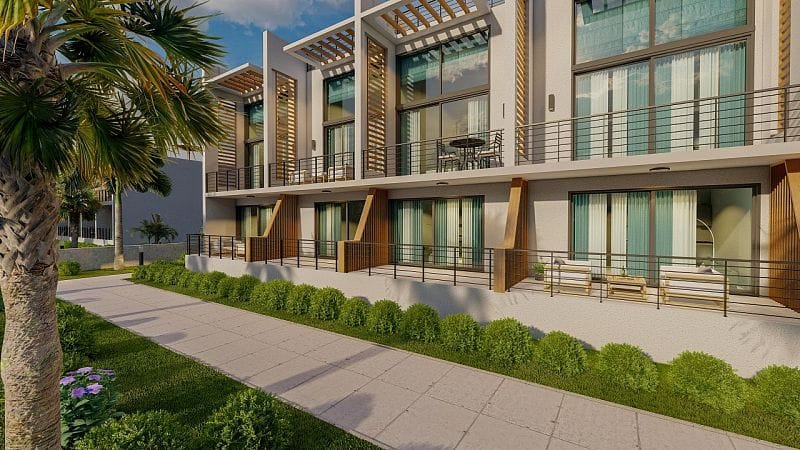 Двухкомнатная квартира 60 м2 в красивом комплексе в 500 метрах от моря - фото № 25