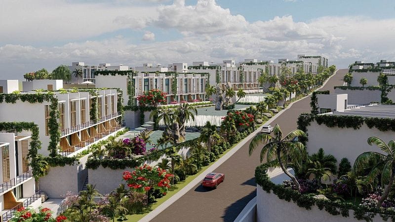 Двухкомнатная квартира 60 м2 в красивом комплексе в 500 метрах от моря - фото № 30