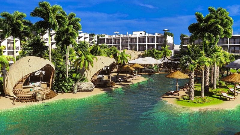 Двухкомнатная квартира 60 м2 в красивом комплексе в 500 метрах от моря - фото № 40