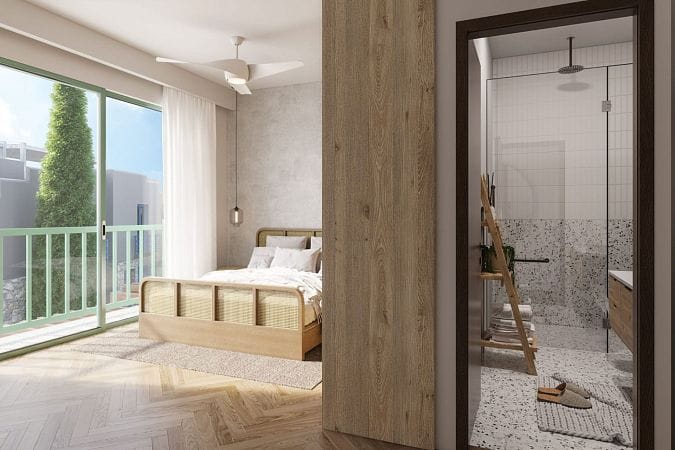 3-комнатные апартаменты 71 м² с террасой 50м2 Penthouse в новом комплексе в Лапте - фото № 9