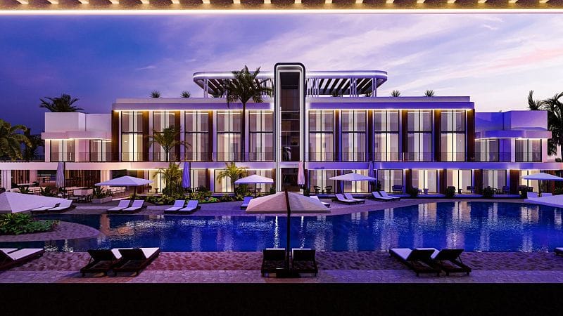 2-комнатные апартаменты loft 78 м2 с видом на море - фото № 29
