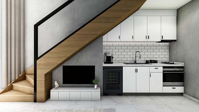 2-комнатные апартаменты loft 78 м2 с видом на море - фото № 47