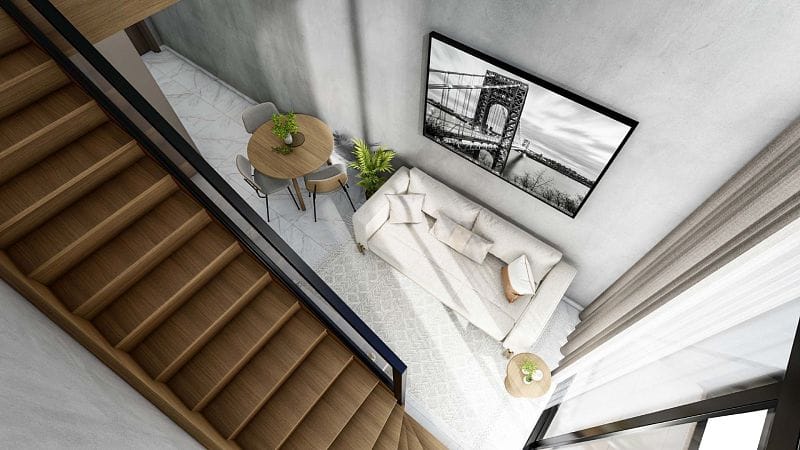 2-комнатные апартаменты loft 78 м2 с видом на море - фото № 50