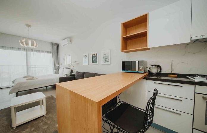 Студия 50 м2 c балконом 9м2 - фото № 12