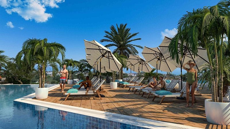 2-комнатные апартаменты 46м2 с террасой 46м2 на крыше  - фото № 18