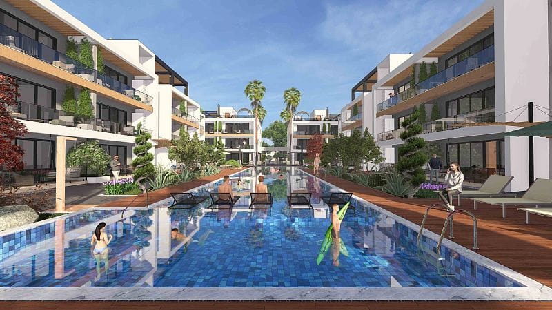 Студия 45 м2 в новом комплексе в Искеле - фото № 10