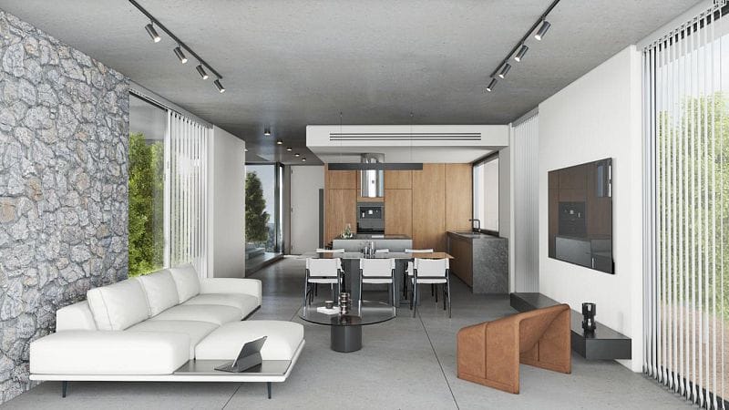Роскошная вилла 3+1 (183 м²) с бассейном  в 100 метрах от пляжа - фото № 4