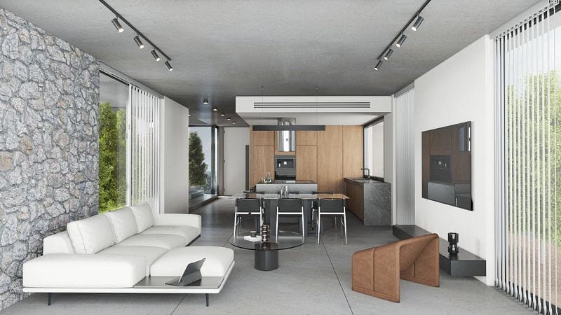 Роскошная вилла 3+1 (183 м²) с бассейном  в 100 метрах от пляжа - фото № 5