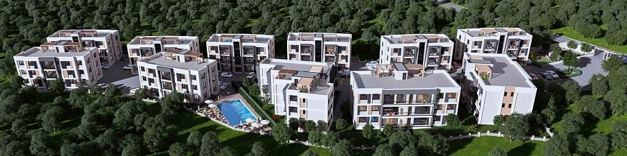 3-комнатные апартаменты 80м2 с террасой на крыше  - фото № 24