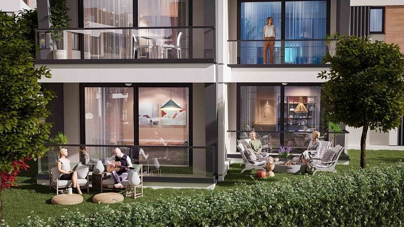 4-комнатные апартаменты 125м2 с террасой на крыше  - фото № 32