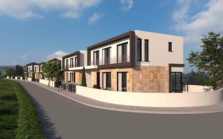 4-комнатная вилла 180м2 с террасой 28м2 в Никосии - фото № 2