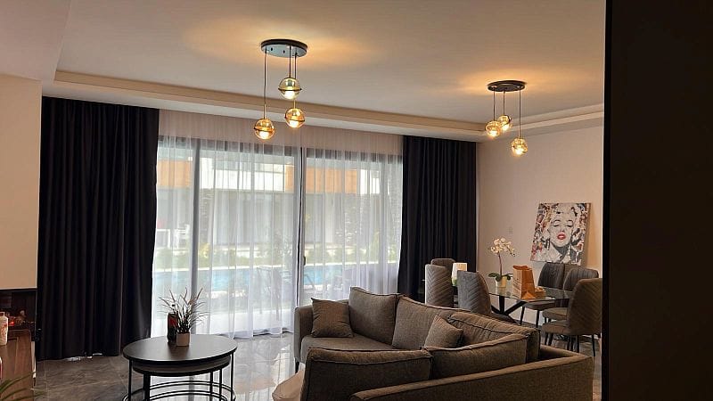 Таунхаус 3+1 (183 м2) в роскошном комплексе в 1 км от моря - фото № 10