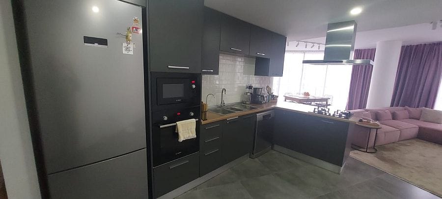 3-комнатные апартаменты 103м2 с террасой 32м2 в центре Кирении - фото № 5