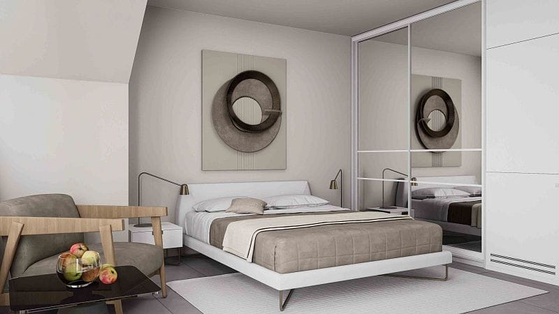 Студия penthouse 50м2 с террасой на крыше 45м2 - фото № 31