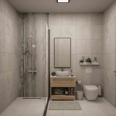 Студия penthouse 50м2 с террасой на крыше 45м2 - фото № 33