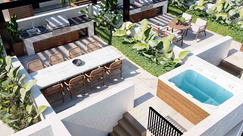 Студия penthouse 50м2 с террасой на крыше 45м2 - фото № 36