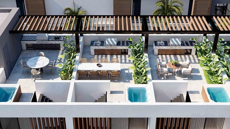Студия penthouse 50м2 с террасой на крыше 45м2 - фото № 38