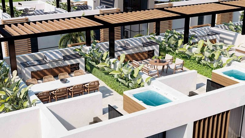 Студия penthouse 50м2 с террасой на крыше 45м2 - фото № 39