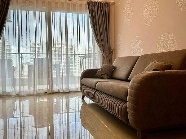2-комнатные апартаменты 65м2 с балконом 8м2 в курортном комплексе - фото № 9