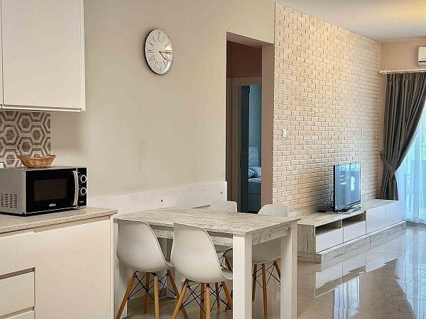 2-комнатные апартаменты 65м2 с балконом 8м2 в курортном комплексе - фото № 12