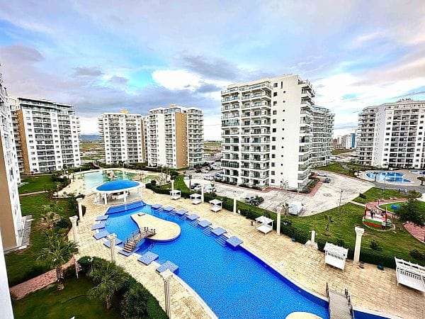 2-комнатные апартаменты 65м2 с балконом 8м2 в курортном комплексе - фото № 31
