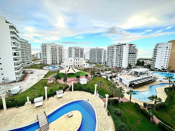 2-комнатные апартаменты 65м2 с балконом 8м2 в курортном комплексе - фото № 35
