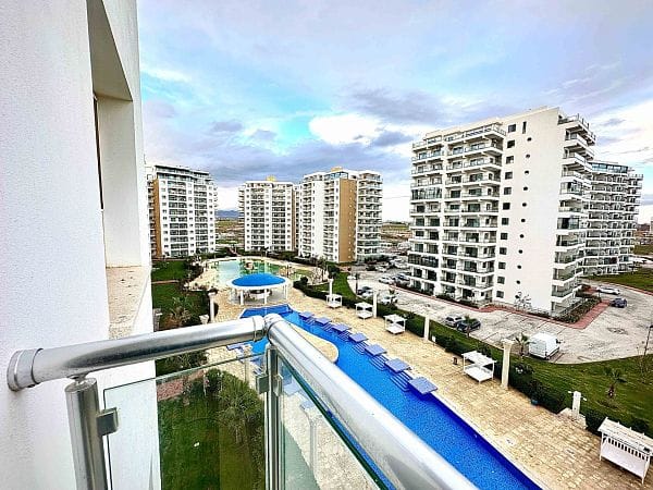 2-комнатные апартаменты 65м2 с балконом 8м2 в курортном комплексе - фото № 36