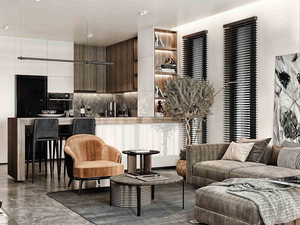 2-комнатные апартаменты 100 м² с террасой 40 м² - фото № 11