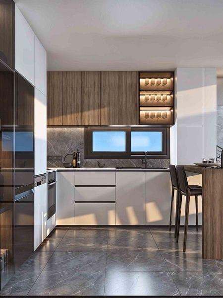2-комнатные апартаменты loft 83 м² с террасой 12 м² - фото № 18