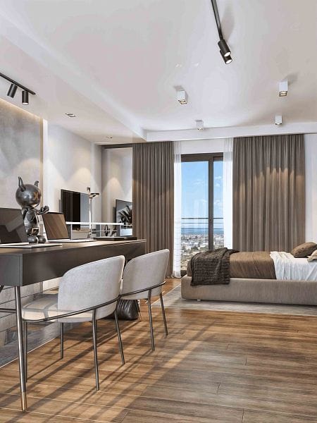 2-комнатные апартаменты loft 83 м² с террасой 12 м² - фото № 25